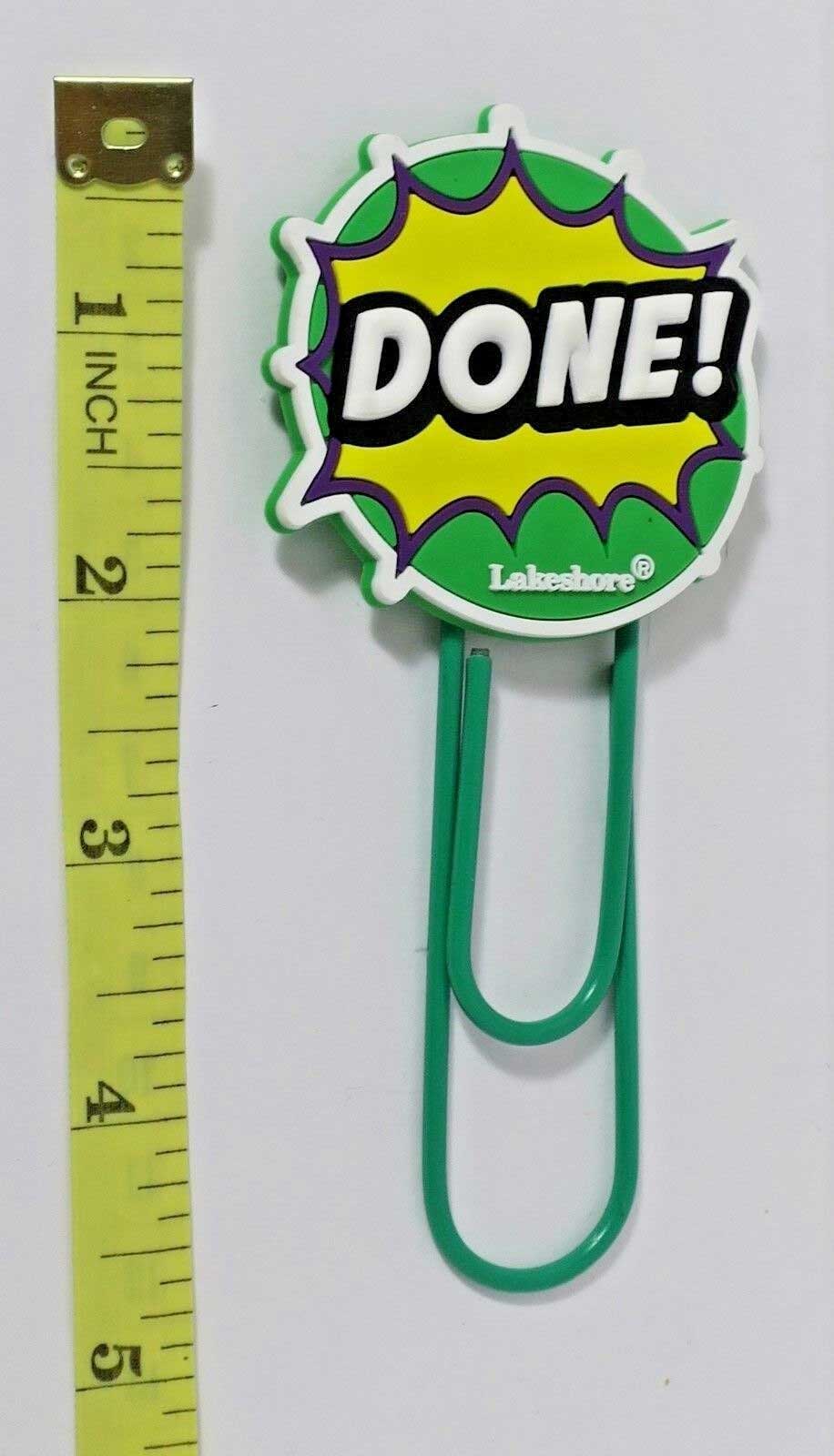 BIG Jumbo Paper Clips Bookmark Learning Home School Supplies Teacher 4.5" long - Image 4