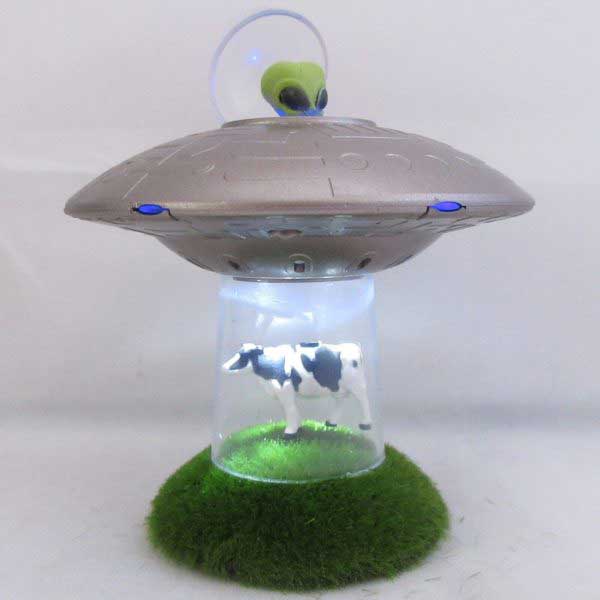ufo cow abduction light up and sound toy alien gag gift - image 2