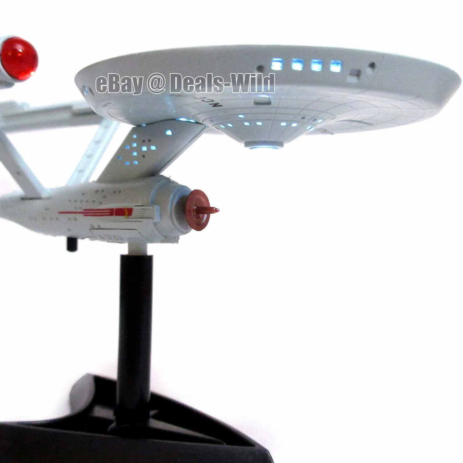 Light Up Star Trek USS Enterprise NCC-1701 Desk Toy Decoration - Image 9