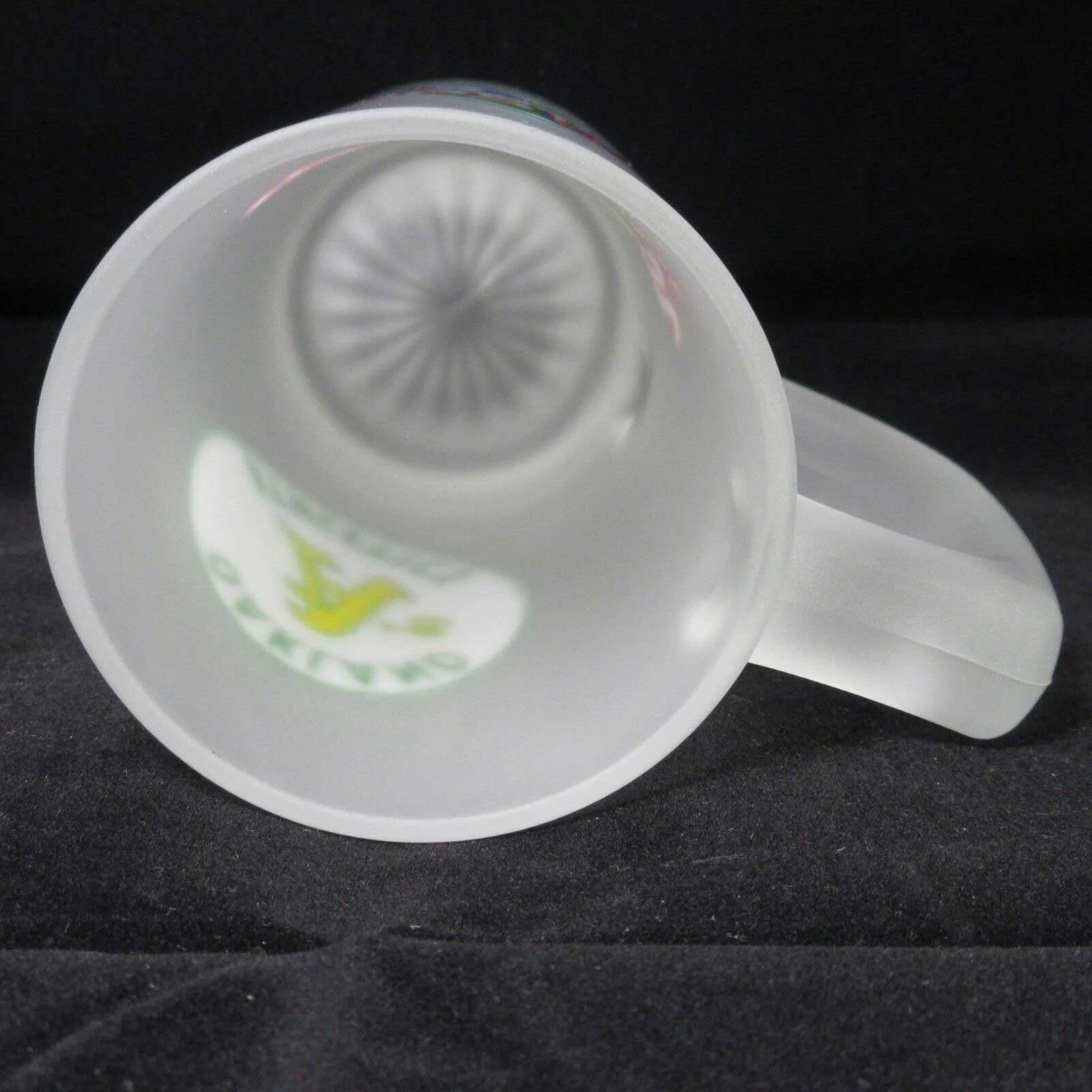 Oakland A's Athletics World Series 1988 Frosted Glass Beer Mug - Image 3