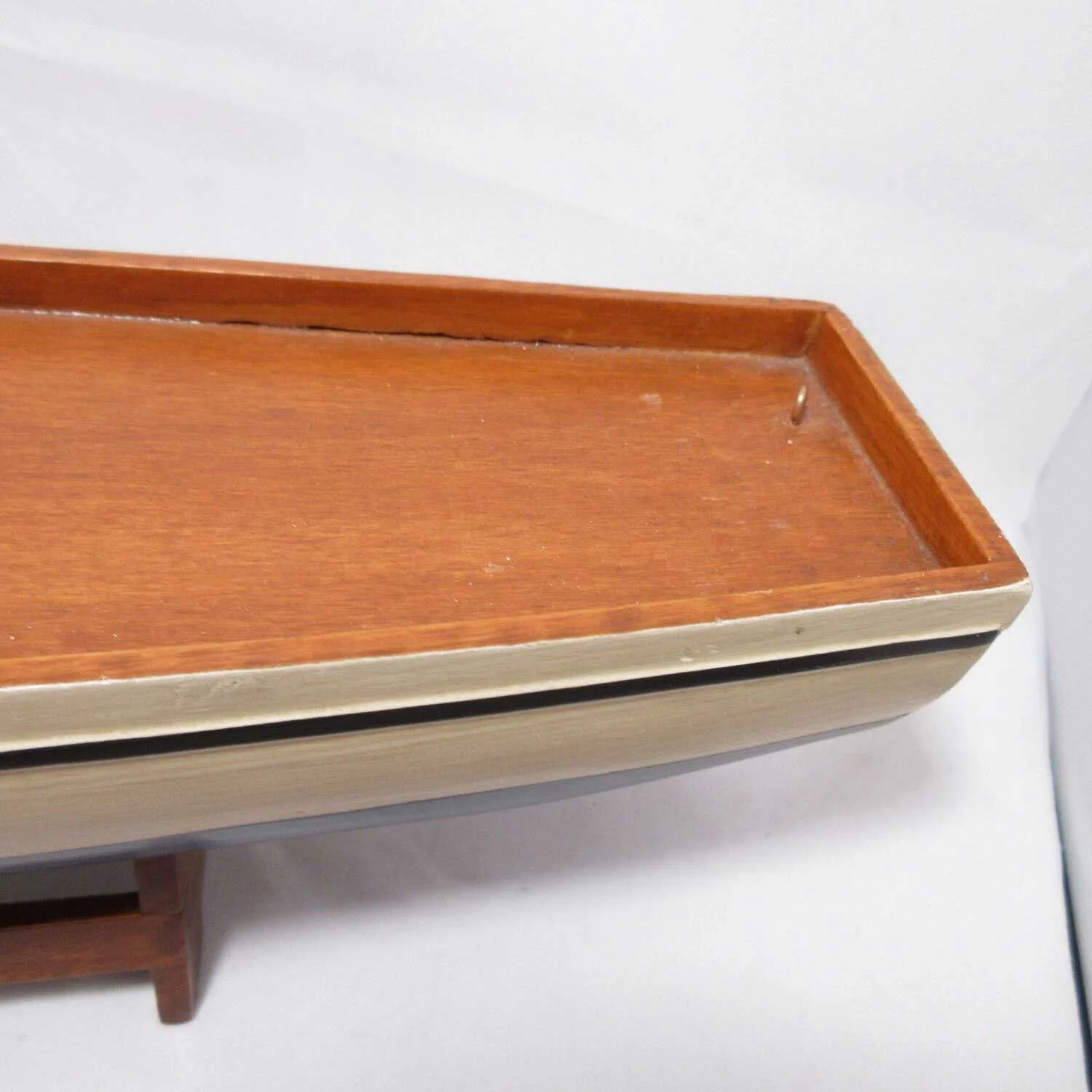 Authentic Models Y3 Madeira Decorative Yacht Sail Boat Crate Barrel Discontinued - Image 13