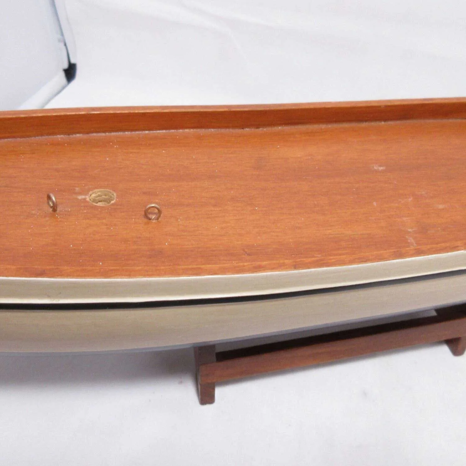 Authentic Models Y3 Madeira Decorative Yacht Sail Boat Crate Barrel Discontinued - Image 14