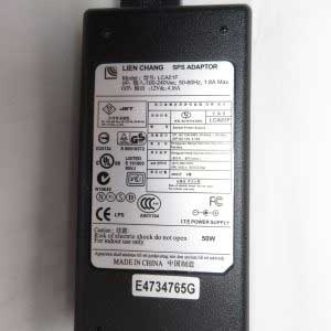 Lien Chang SPS Adapter LCA01F Charger Power Supply 12v 4.16a