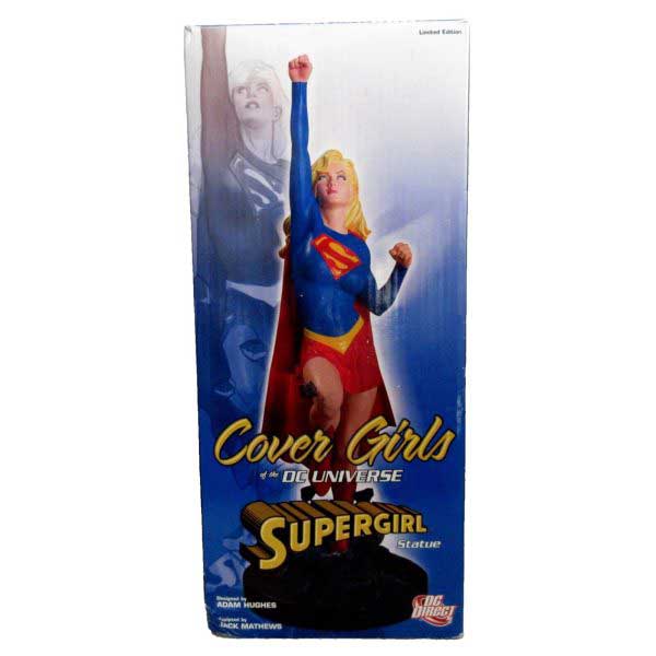 cover girls of dc universe direct supergirl statue