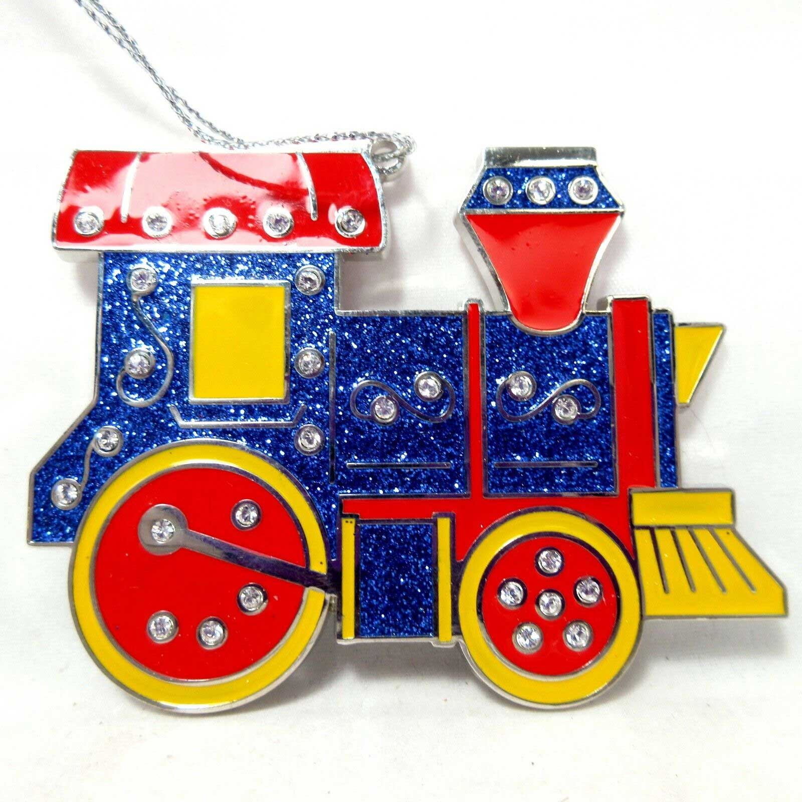 Train Danbury Mint Christmas 30 Swarovski Dazzling Crystals Collection Ornament