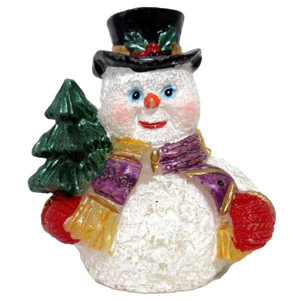 candle anthropomorphic snowman top hat christmas tree christmas decoration