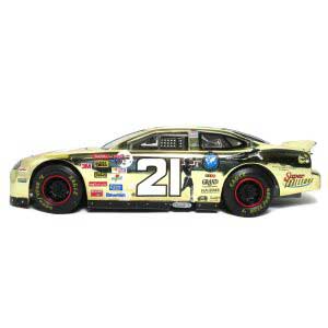 1998 Gold NASCAR Limited Edition Ford Taurus 21 Michael Waltrip Racing Champions