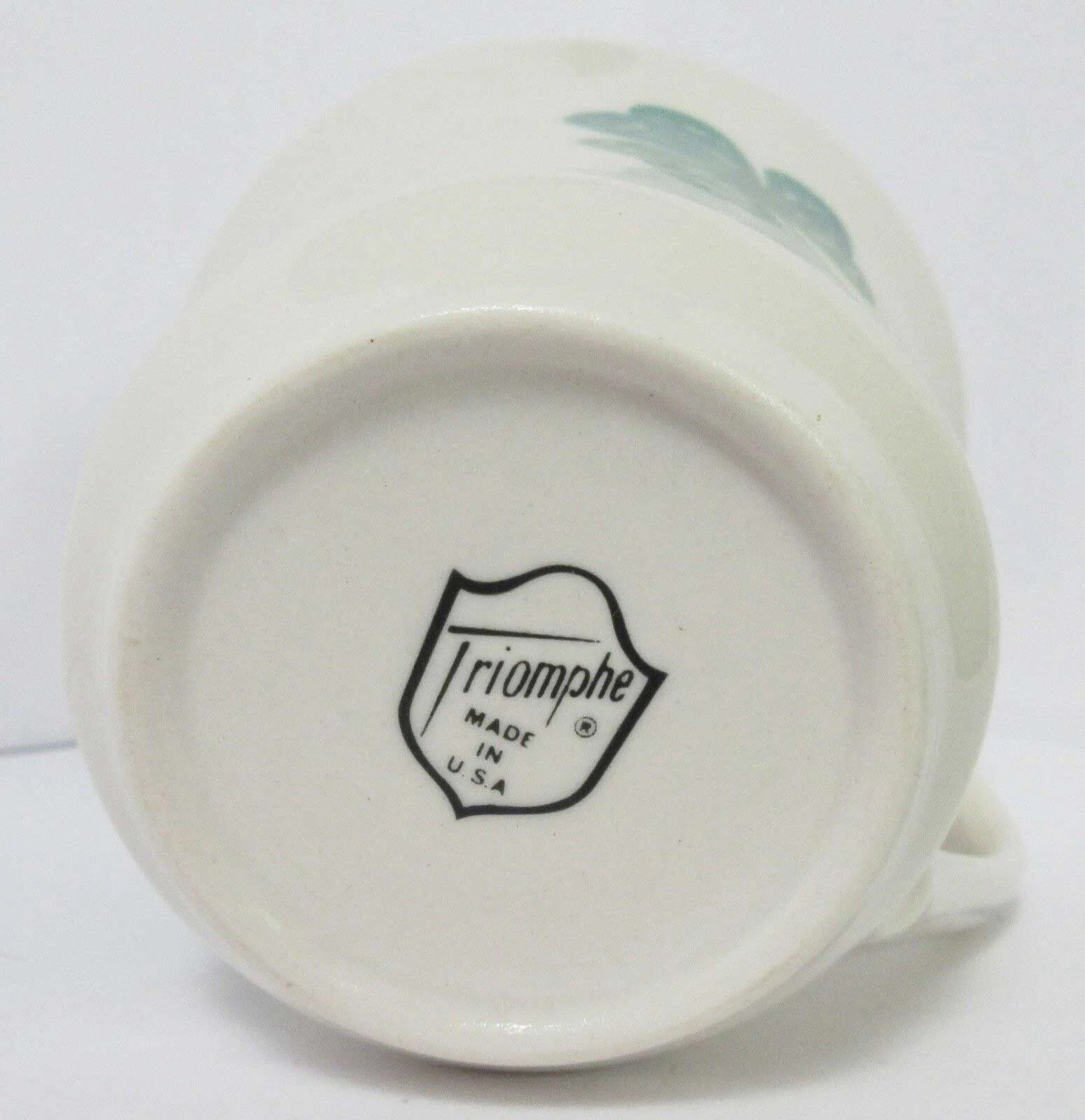 Triomphe Shamrock Clover Irish Pride Silver Trim Tea Cup - Image 5