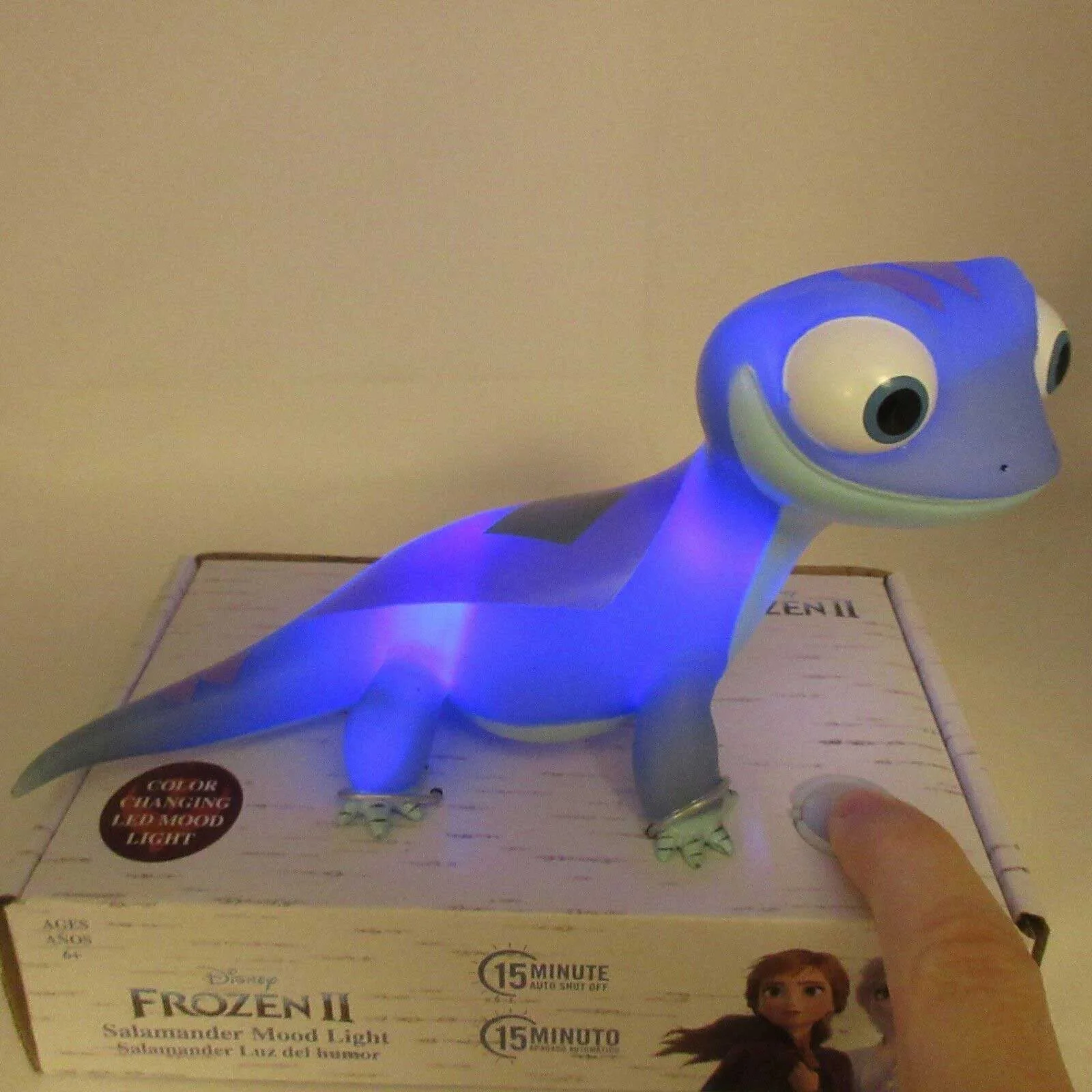 Disney Frozen II Salamander Color Changing LED Nightlight Mood Light - Image 3