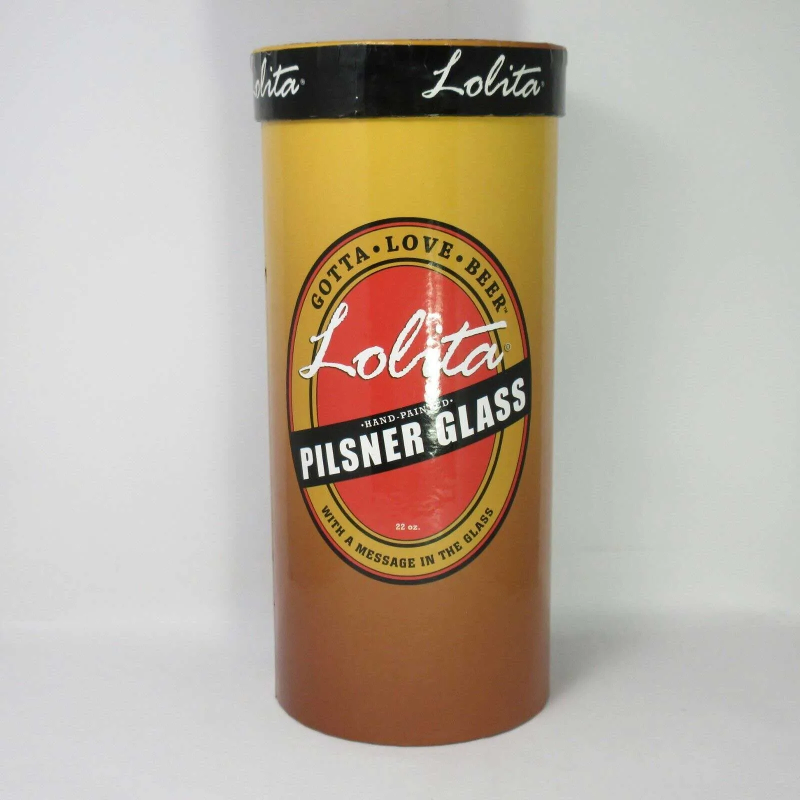Lolita Birthday Beer Hand Painted Pilsner Glass 22oz - Image 2