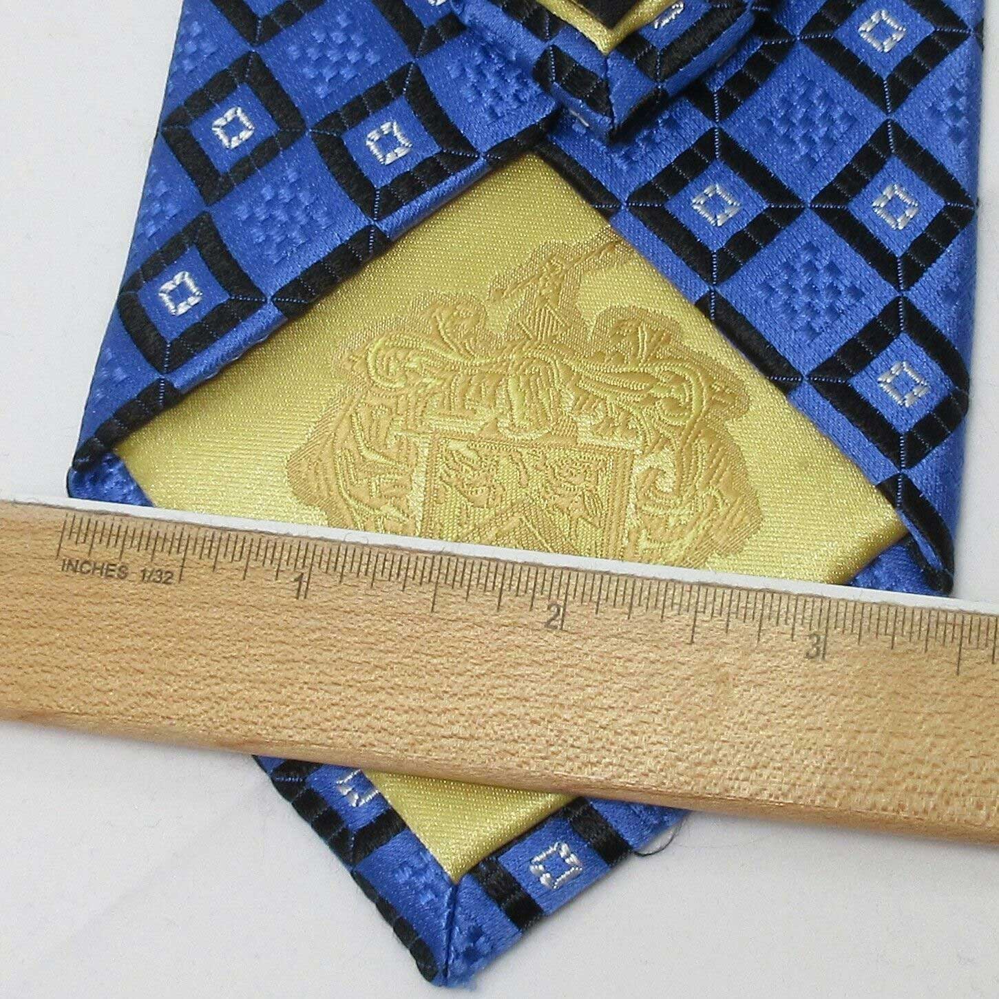 Donald J Trump Signature Collection Donald J Trump Signature Collection Blue with Black Diamond Squares 61. ...