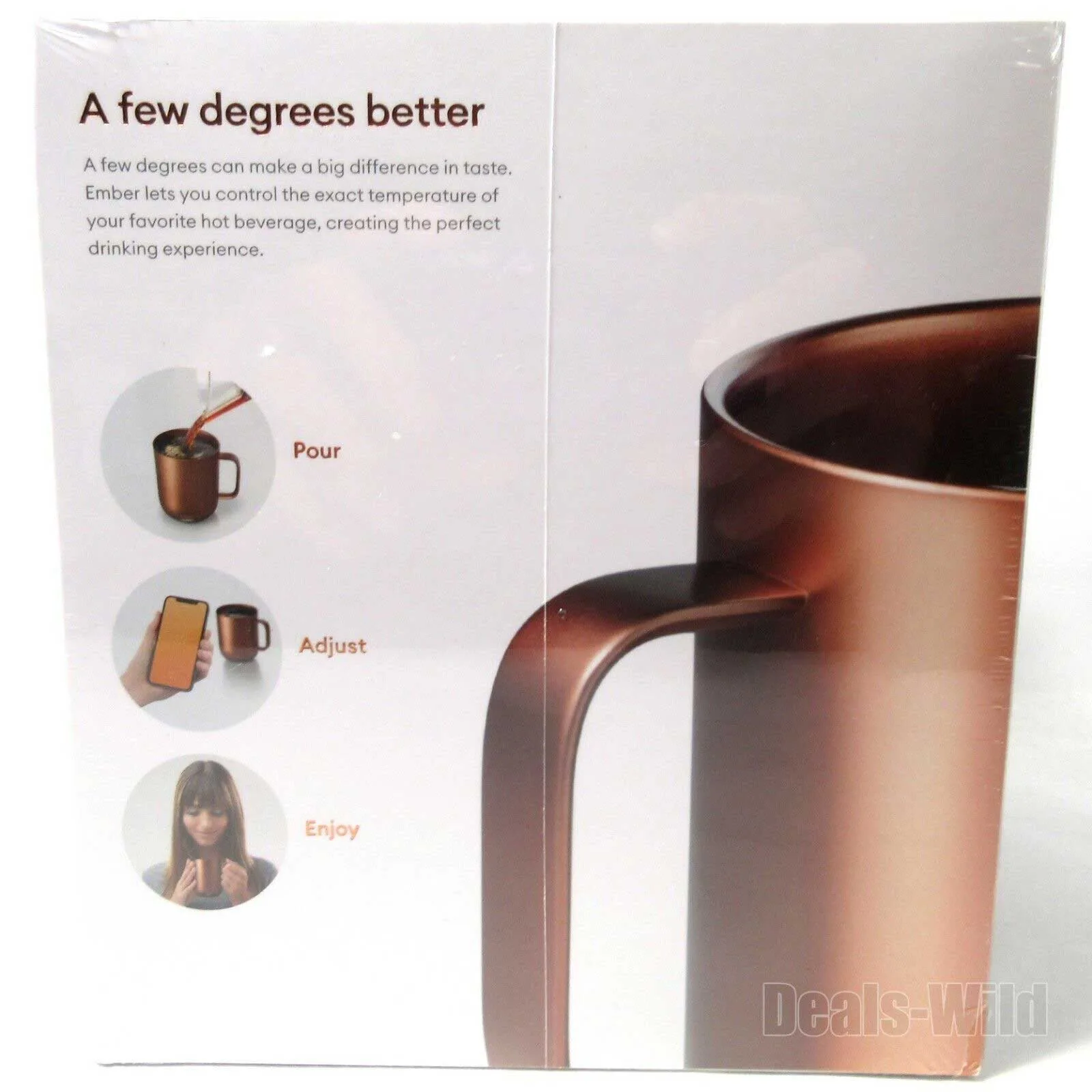 Ember Copper Mug 2 Temperature Control 10oz - Image 3