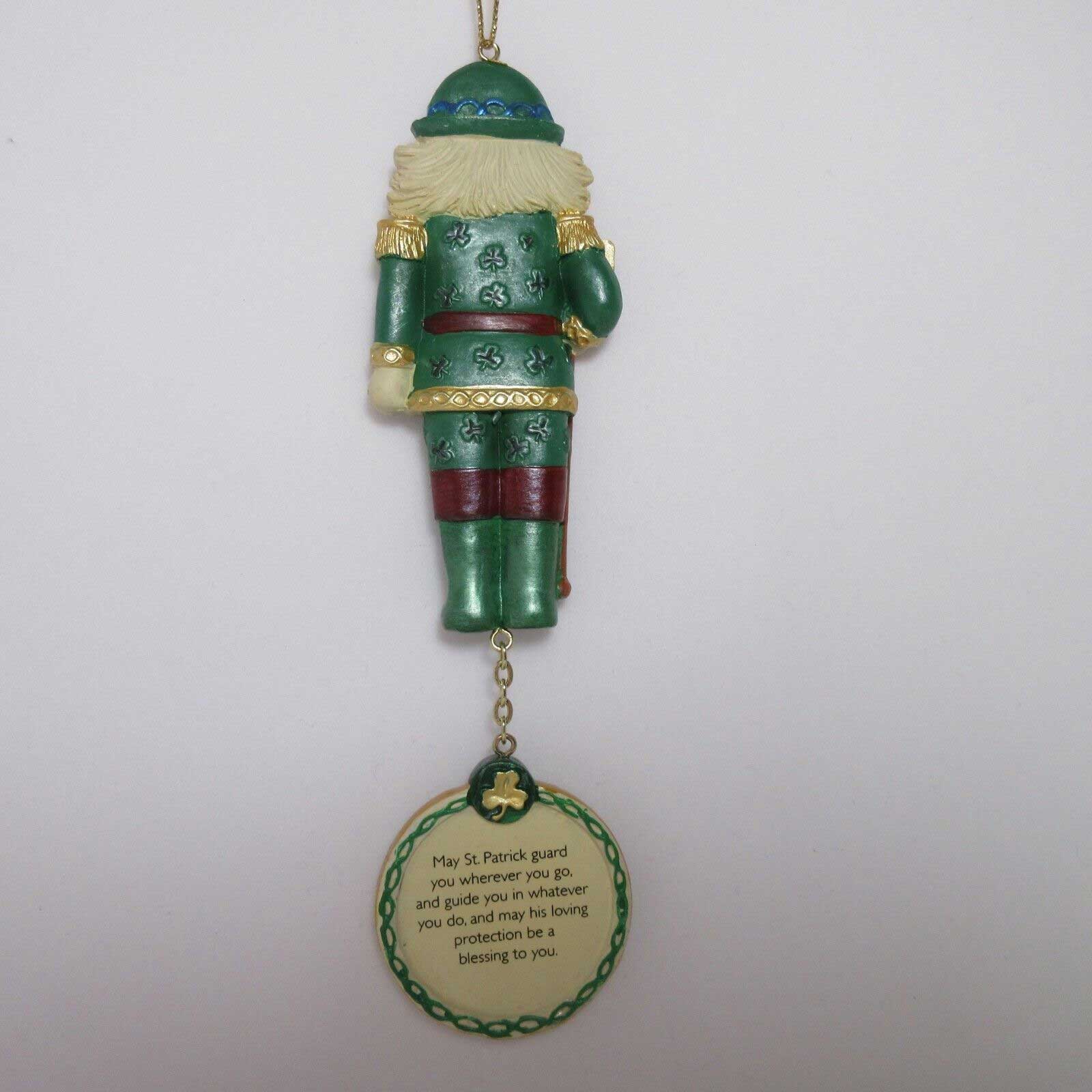 Danbury Mint Nutcracker Christmas Ornament Irish Blessings Collection Resin - Image 2