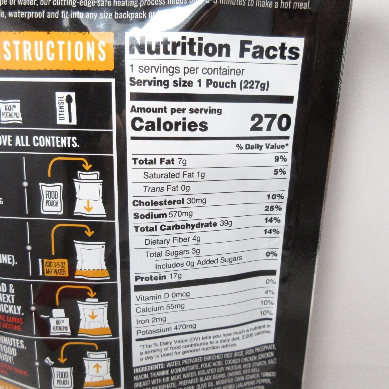 omeals self heating fully cooked emergency meal - image 2