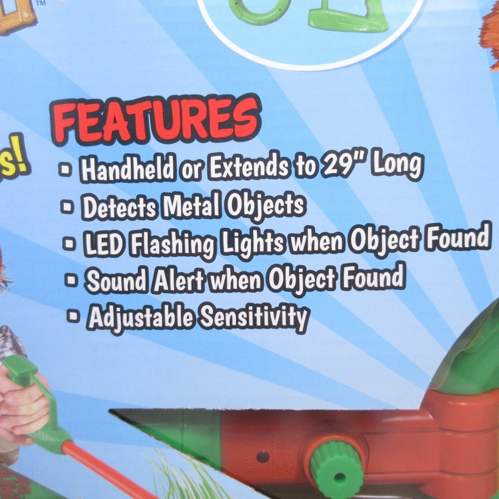 Nature Bound Toy Metal Detector for Kids w/ Lights & Sound - Image 2
