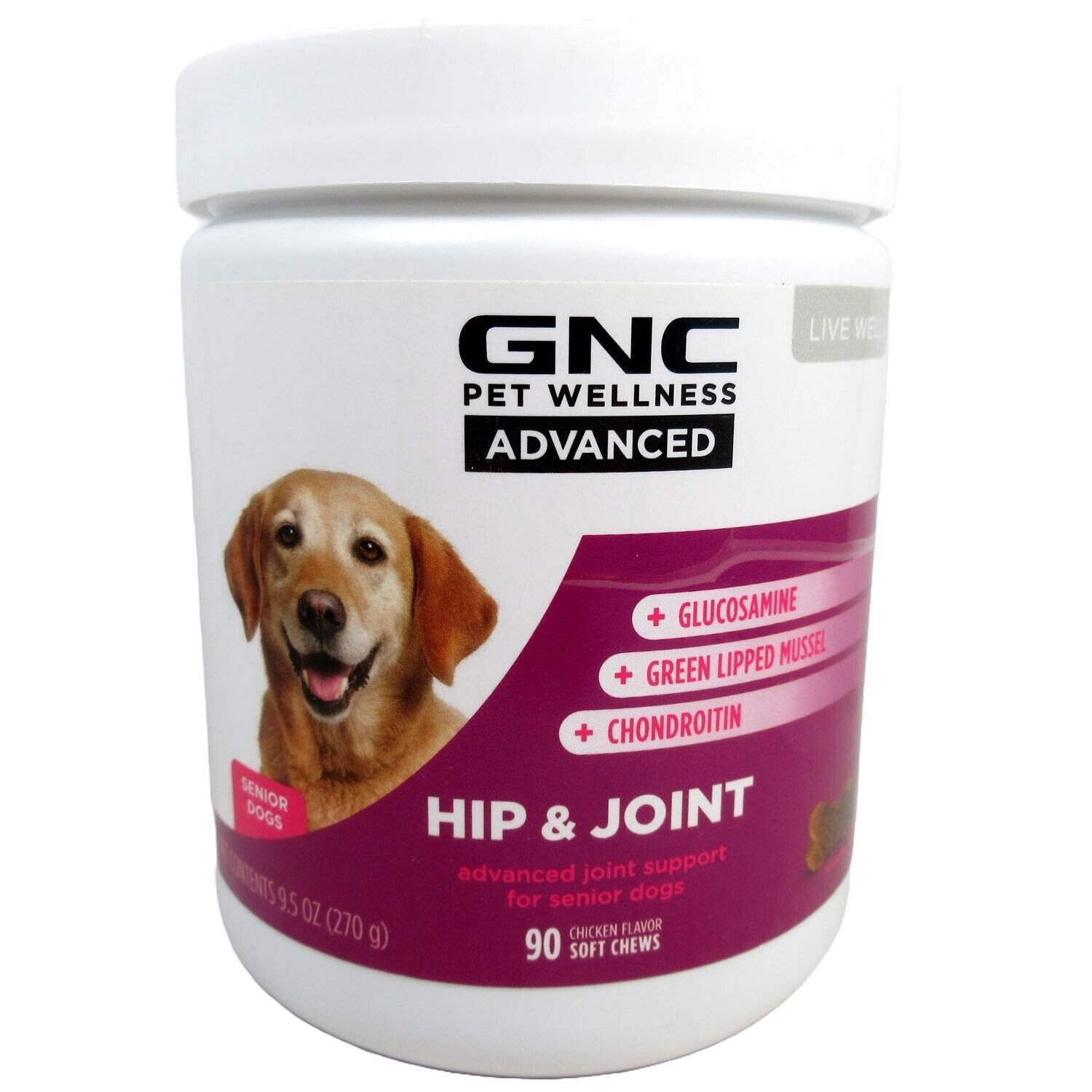 GNC Hip & Joint Advanced Support for Senior Dogs