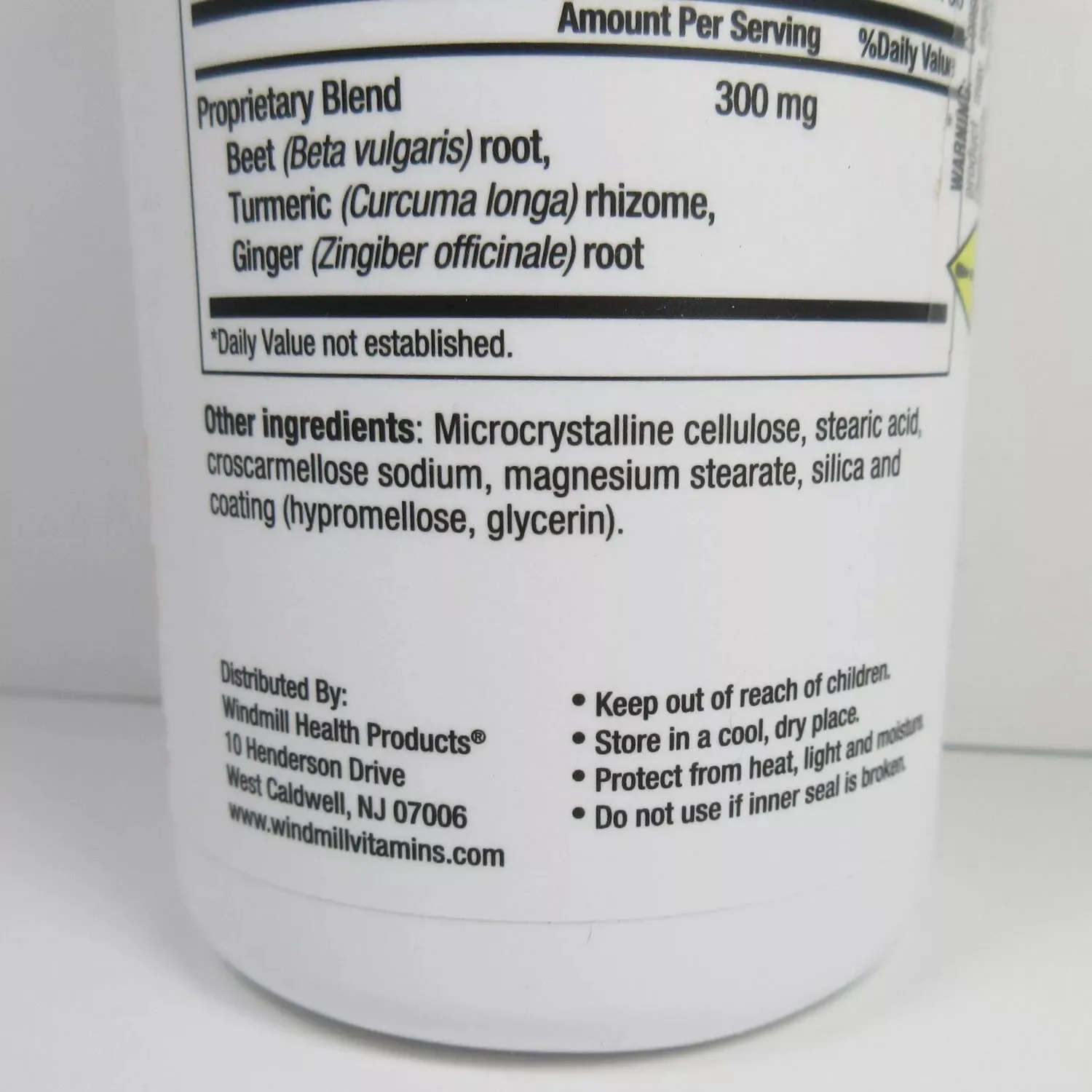 Nutrition Works Beets with Turmeric & Ginger 300mg Circulation Superfood 90 Tabs - Image 3