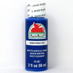Colbalt Hue Blue Apple Barrel Paint