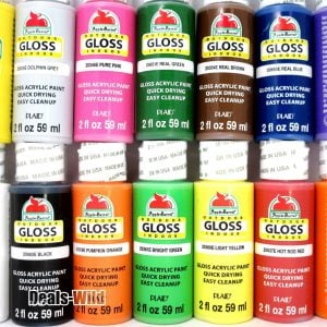 GLOSS Apple Barrel Paint 2oz Indoor or Outdoor Acrylic Craft Paint